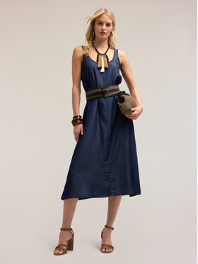 Motivi Motivi Vestito da giorno 7258W001421N034 Blu A-Line Fit