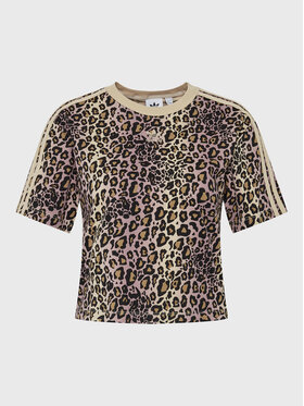 adidas adidas T-Shirt HK5185 Braun Standard Fit