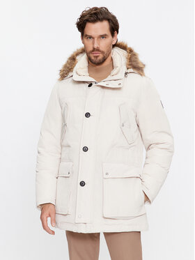 BOSS Boss Daunenjacke Dadico 50499371 Écru Regular Fit