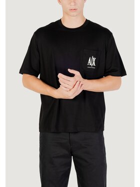 Armani Exchange Armani Exchange T-Shirt XM000366 AF12308 Czarny Shirt Fit