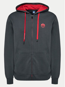 North Sails North Sails Mikina 691224 Šedá Regular Fit