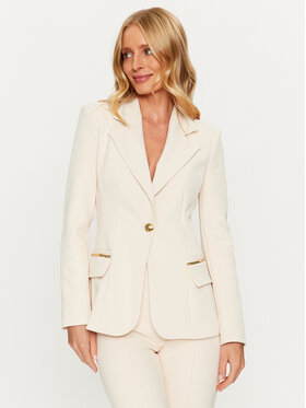 Elisabetta Franchi Elisabetta Franchi Bleizers GI-065-36E2-V500 Bēšs Regular Fit