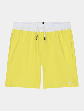BOSS Boss Шорти для плавання J50668 S Жовтий Regular Fit