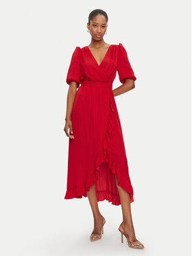 Morgan Morgan Rochie de vară 242-RIALY Portocaliu Regular Fit