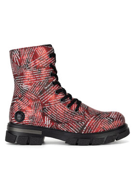 Rieker Rieker Schnürschuhe Z9120-35 Rot