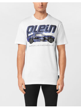 PHILIPP PLEIN PHILIPP PLEIN T-shirt 22253 Bianco Regular Fit