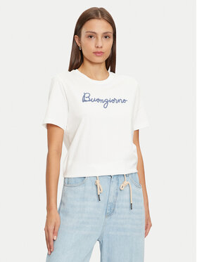 Vila Vila T-shirt 14097444 Bianco Regular Fit