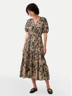 Gap Gap Igapäevane kleit 517740 Khakivärviline Regular Fit