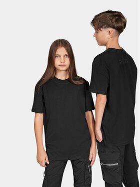 MADE BY SOCIETY MADE BY SOCIETY T-Shirt BLANK - T37849 Czarny Basic Fit