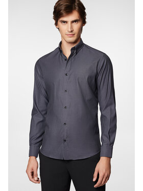 Próchnik Próchnik Koszula PM48 KO073224000045 Szary Slim Fit