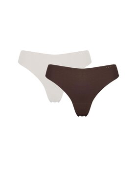 Esotiq Esotiq Stringi 46048 Brązowy