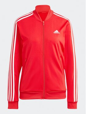 Adidas Trenerka Essentials 3-Stripes IJ8784 Crvena Slim Fit