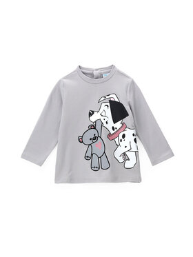 Original Marines Original Marines Bluse 101 Dalmatyńczyków DCAV1539NF Grau Regular Fit