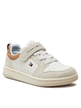 Tommy Hilfiger Tommy Hilfiger Sneakers Low Cut Lace-Up/Velcro Sneaker T1X9-33341-1269 S Bianco