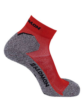 Salomon Salomon Skarpety Salomon Speedcross Ankle Socks Czerwony