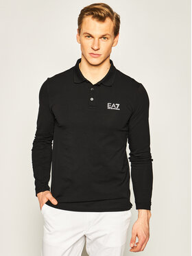 EA7 Emporio Armani EA7 Emporio Armani Polokošile 8NPF05 PJM5Z 1200 Černá Regular Fit