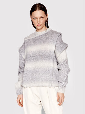IRO IRO Svetr Valya AQ248 Šedá Relaxed Fit