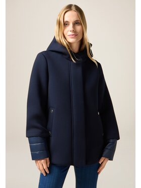 Oltre Oltre Cappotto 8701R001267N034 Blu Over Fit