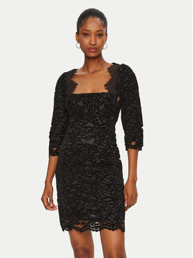 Rinascimento Rinascimento Rochie cocktail CFC0121734003 Negru Slim Fit