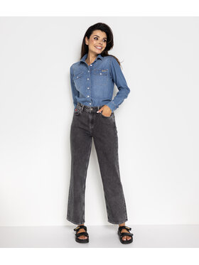 Lee Cooper Lee Cooper Jeansy PARIS Szary Straight Fit