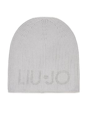 Liu Jo Liu Jo Mütze Cappello Logo Borch 2F3030 M0300 Grau