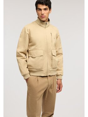 Trussardi Trussardi Płaszcz zimowy R015M000075N006 Kremowy Regular Fit