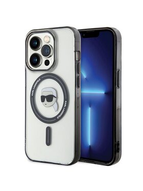 KARL LAGERFELD KARL LAGERFELD Etui na telefon iPhone 15 Pro Max Przezroczysty