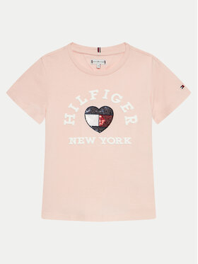 Tommy Hilfiger Tommy Hilfiger Футболка KG0KG07857 D Рожевий Regular Fit