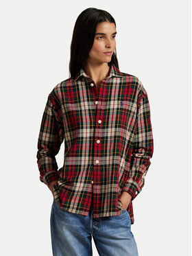Polo Ralph Lauren Polo Ralph Lauren Srajca 211978159003 Rdeča Relaxed Fit