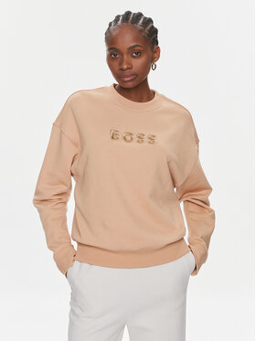 BOSS Boss Sweatshirt Econa 50508499 Beige Relaxed Fit