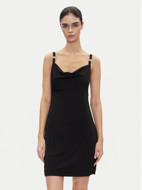 HUGO HUGO Koktélruha Kirala 50536463 Fekete Slim Fit