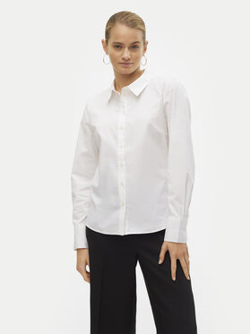 Vero Moda Vero Moda Сорочка Anna 10318701 Білий Slim Fit