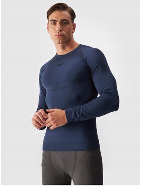 4F 4F Bielizna termoaktywna górna USEAM174-XXL/3XL-31 Granatowy Regular Fit