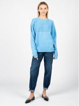 Silvian Heach Silvian Heach Svetr PGA22097 Modrá Regular Fit