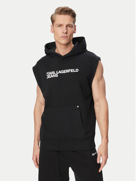 Karl Lagerfeld Jeans Karl Lagerfeld Jeans Sweatshirt B2M20029 Schwarz Regular Fit