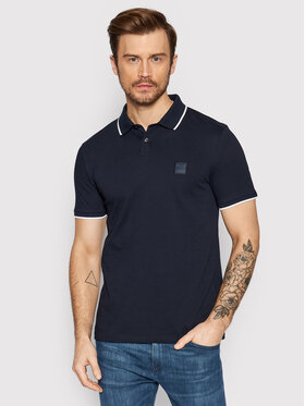 BOSS Boss Polo Passertip 50472665 Tumši zils Slim Fit