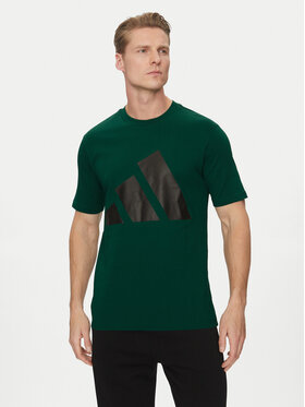 adidas adidas Tricou Essentials Big Logo JE8932 Verde Regular Fit