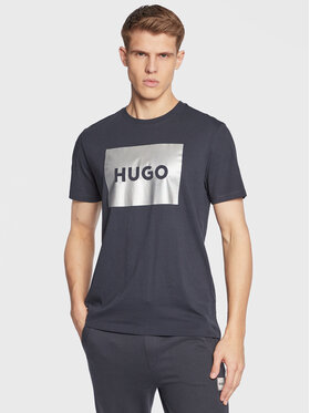 HUGO Hugo T-Shirt 50484783 Modrá Regular Fit