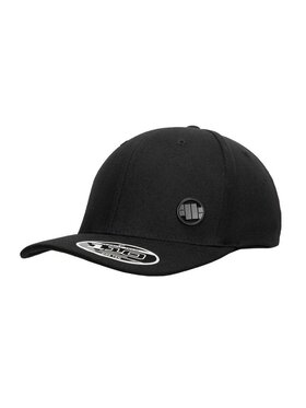 PITBULL PITBULL Czapka z daszkiem Czapka Snapback 3D Metal Logo uniwersalny Czarny