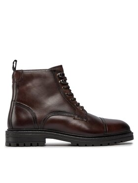 Pepe Jeans Pepe Jeans Šnurovacia obuv PMS50237 Hnedá