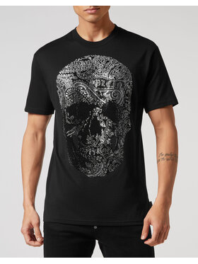 PHILIPP PLEIN PHILIPP PLEIN T-Shirt 22835 Czarny Regular Fit