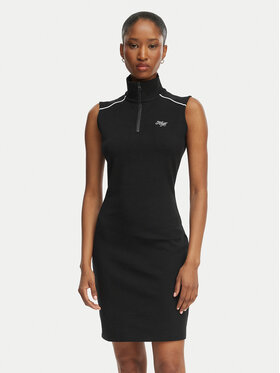 HUGO HUGO Kasdieninė suknelė Nuzippo 50558614 Juoda Extra Slim Fit