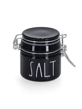 MIAhome MIAhome Słoik na przyprawy 100 ml MAKEDO SALT czarny Czarny