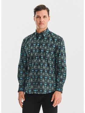 Pako Lorente Pako Lorente Koszula P25WN-1X-070 Czarny Regular Fit