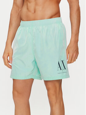 Armani Exchange Armani Exchange Plážové šortky 953034 CC623 16130 Zelená Regular Fit
