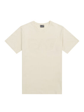 EA7 Emporio Armani EA7 Emporio Armani Tricou 7M000149 AF14772 U1079 Écru Regular Fit