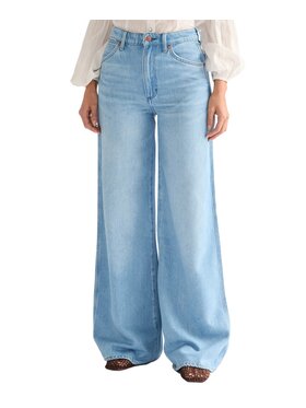 Wrangler Wrangler Jeansy 112378702 Niebieski Wide Leg