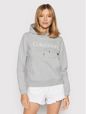 Calvin Klein Calvin Klein Mikina Core Logo K20K202687 Šedá Regular Fit