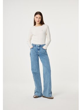Fabienne Chapot Fabienne Chapot Bluzka 6082-1607-174 Beżowy Slim Fit