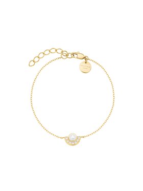 Rosefield Rosefield Bransoletka MODERN PEARL Złoty